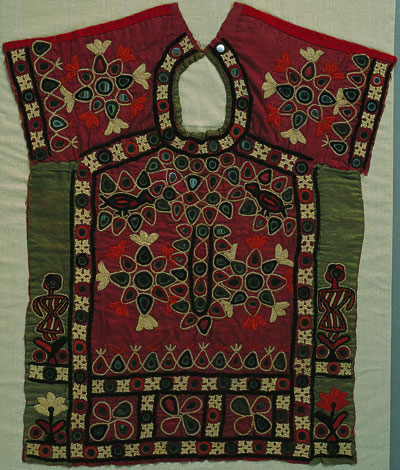 woman's bodice panel