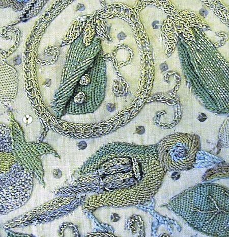 detail of cushion panel