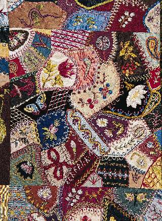 crazy patchwork