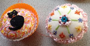 Cupcakes close up